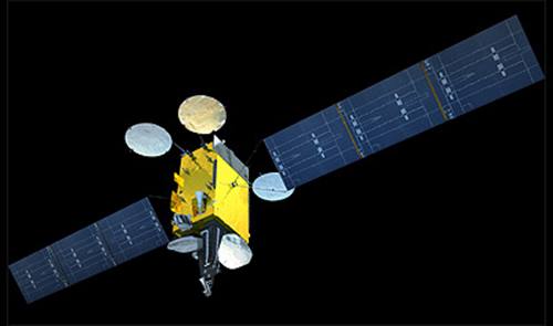 Gambar Satelit N-1 yang siap diluncurkan