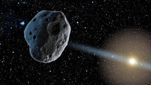 Bumi bertabrakan dengan asteroid