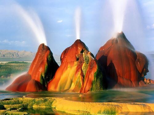 Fly Geyser Nevada - Tempat Wisata Dunia