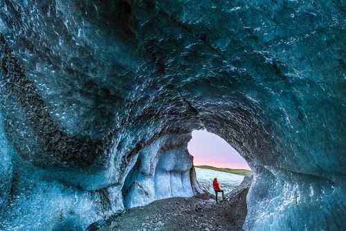 Goa Kristal Scaftafell Islandia