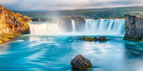 Goðafoss Iceland - Tempat Wisata Dunia