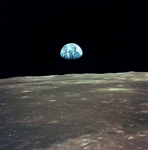 foto fenomenal earthrise