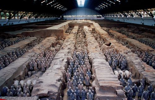 Patung Tentara Makam Qin Shi Huang