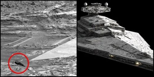 Pesawat Luar Angkasa di Mars