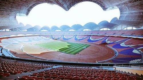 Stadion Buruh Rungrado di Korea Utara 