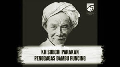 wajah kiyai subchi pengagas bambu runcing pertama kali