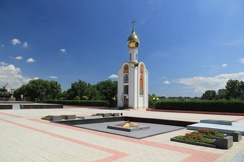 salah satu bangunan ikonik di Transnistria dekat Moldova