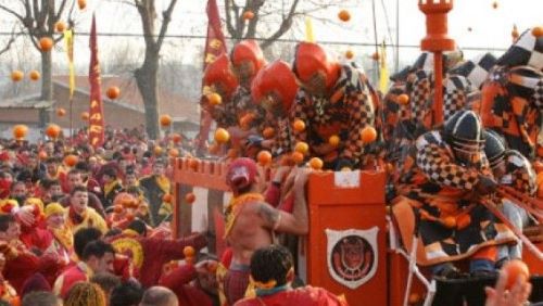 The Battle of the Oranges Italy 