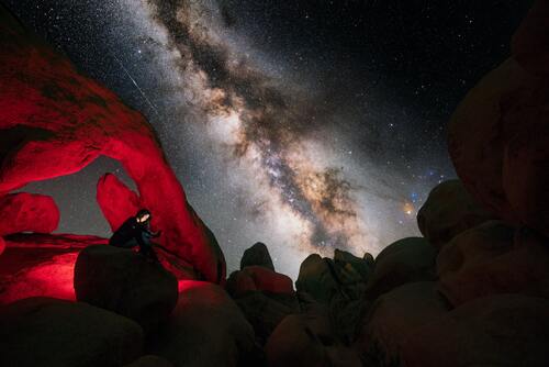 Milky way yang indah