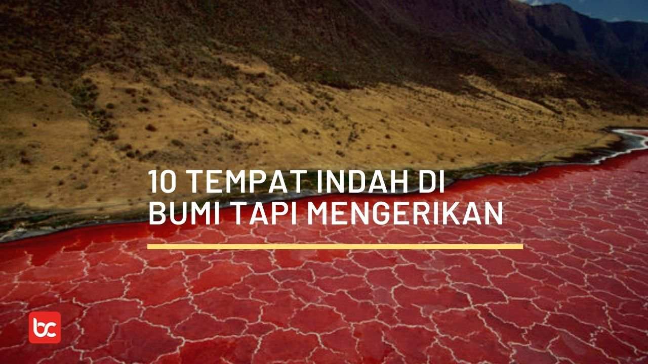 danau di tanzania indah tapi mengerikan