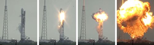 Falcon 9 - Kegagalan Peluncuran Roket