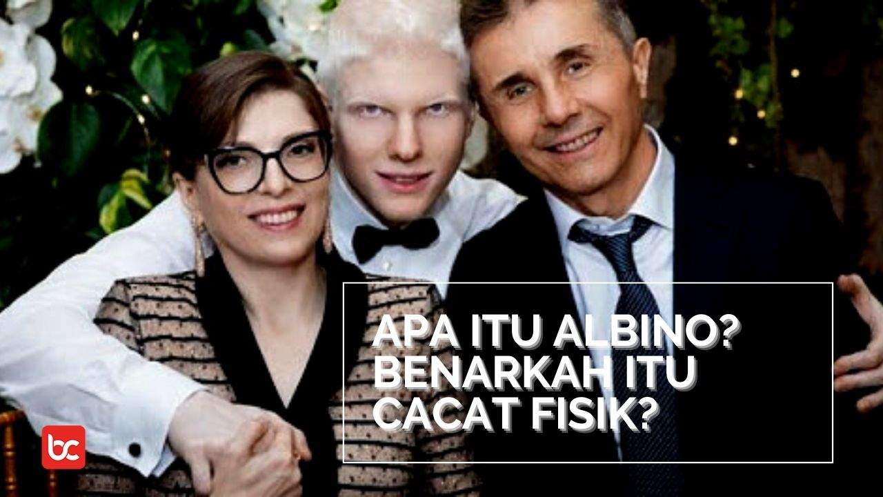 Bera sang albino dan keluarganya