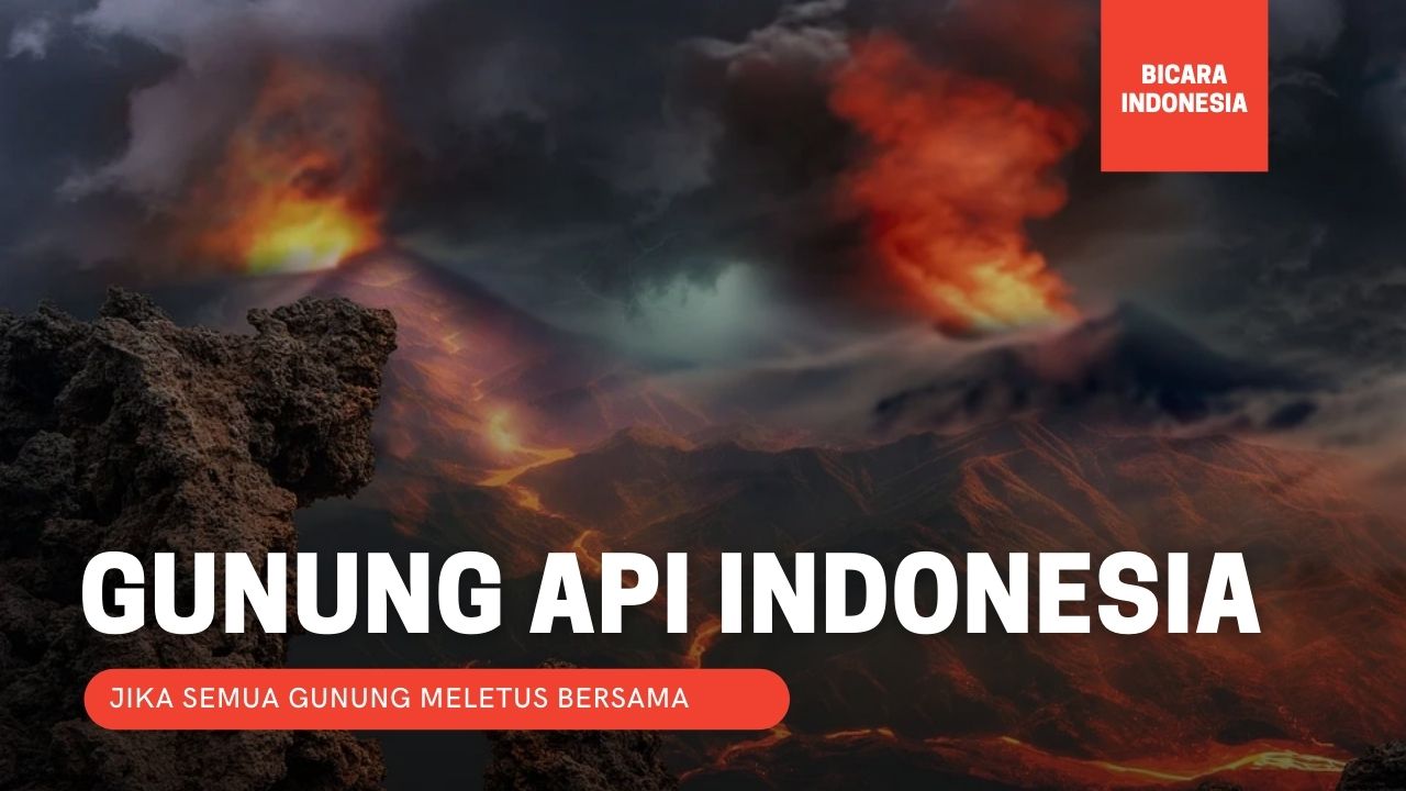 Apa yang Terjadi Jika 129 Gunung Api di Indonesia Meletus Secara Bersamaan?