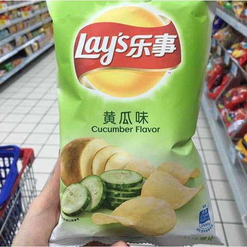 ini dia Lays keripik rasa Mentimun mau coba?