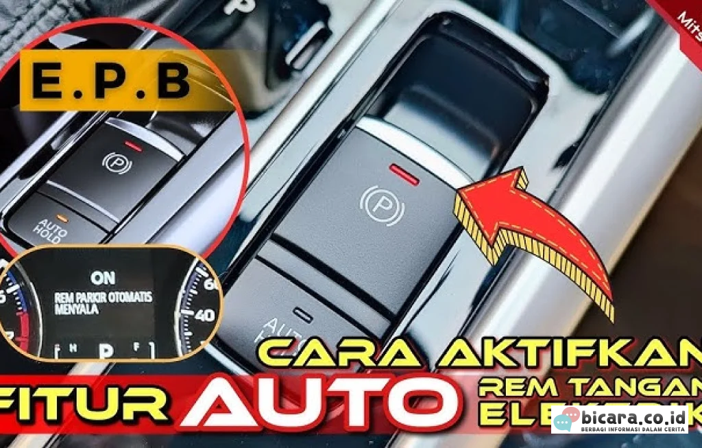 aktifkan rem parkir otomatis