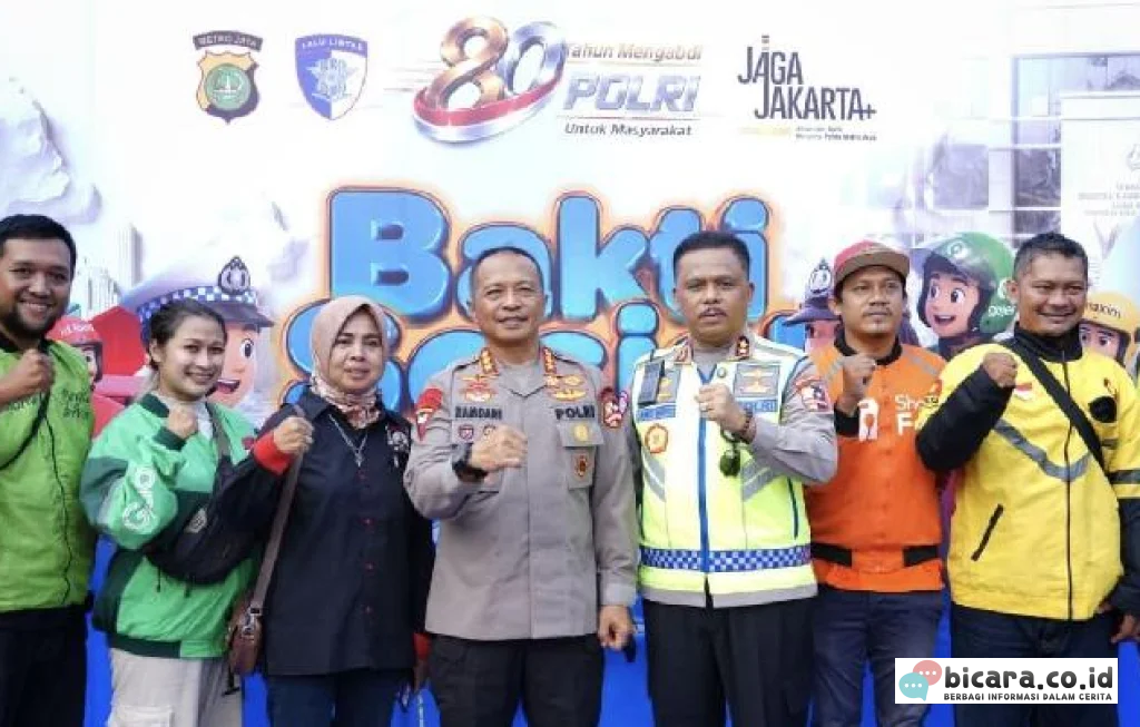 Baksos Polri Ojol Jakarta
