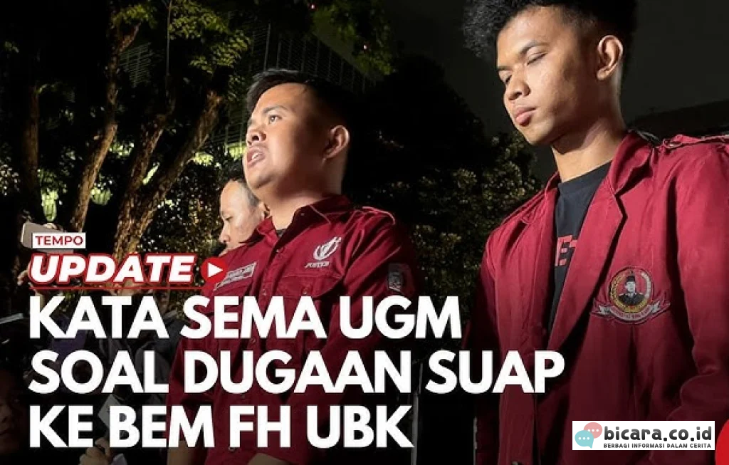 Dugaan Suap BEM UBK