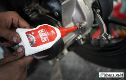 ganti oli gardan motor matic