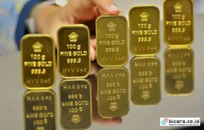 harga emas antam turun
