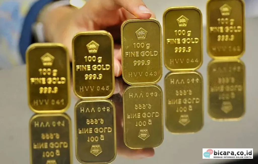 harga emas antam turun