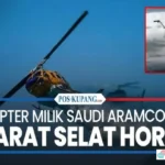Helikopter Saudi Aramco Jatuh