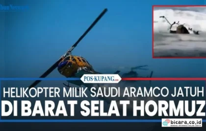 Helikopter Saudi Aramco Jatuh