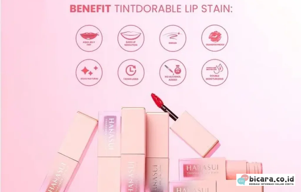 LipTint Hanasui Aqua Jelly