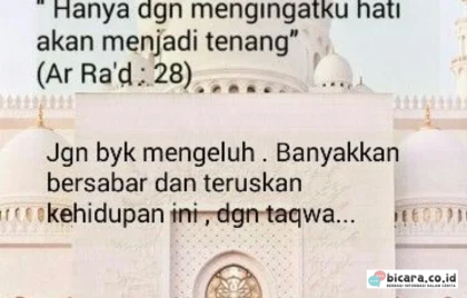 mengeluh dalam Islam