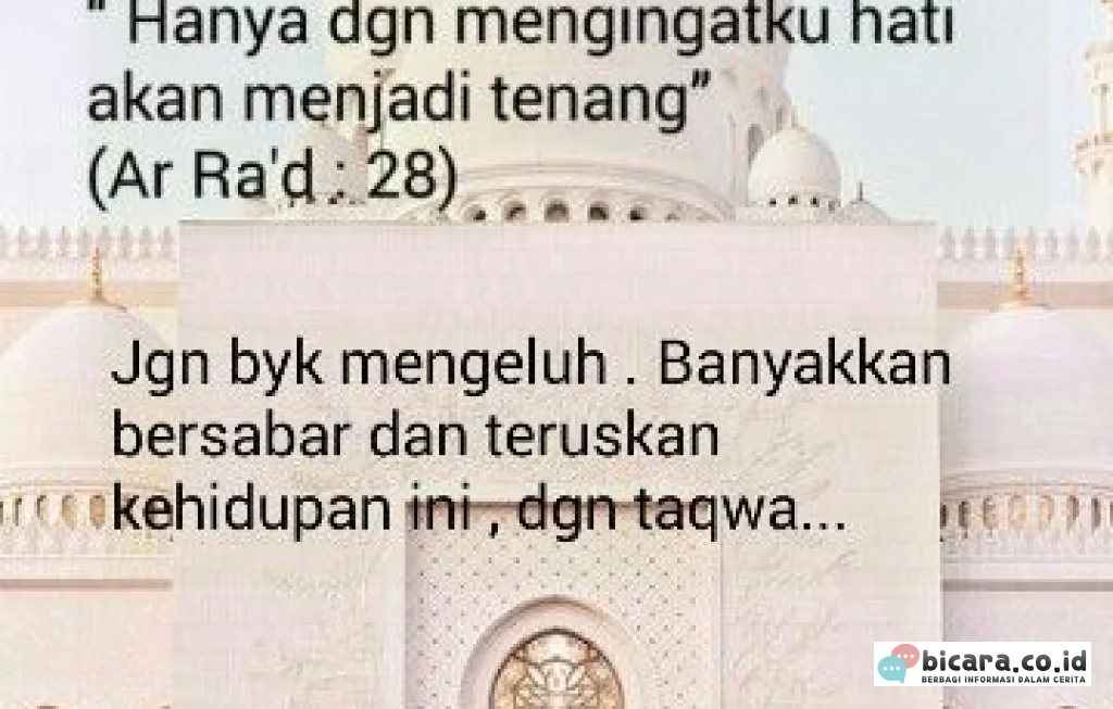 mengeluh dalam Islam