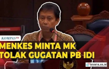 Menkes Tolak Gugatan PB IDI