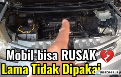 mobil lama tidak dipakai