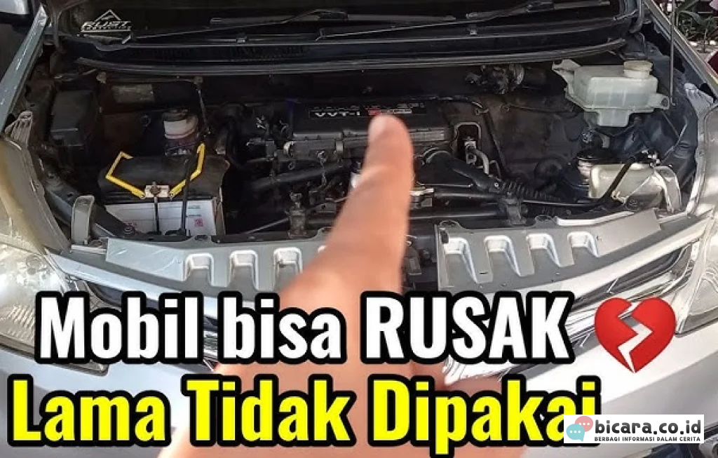 mobil lama tidak dipakai