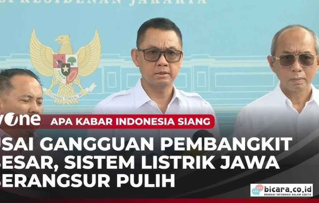 Pembangkit PLN Pulih