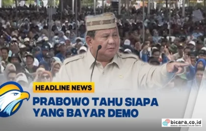 Prabowo bayar demo