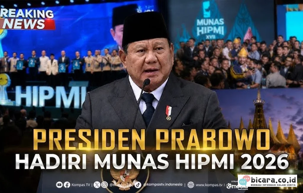 Prabowo Buka Munas HIPMI