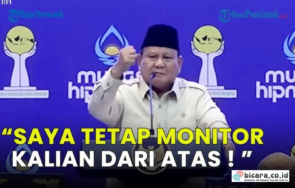 Prabowo monitor kalian