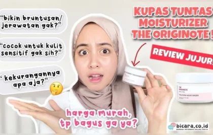 Review The Originote Moisturizer