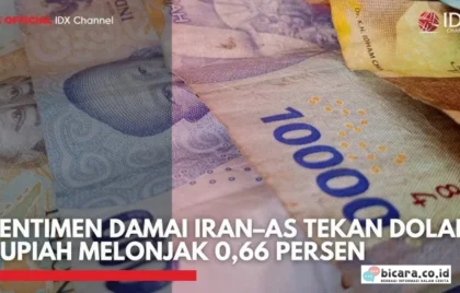 Rupiah Tekan Dolar AS