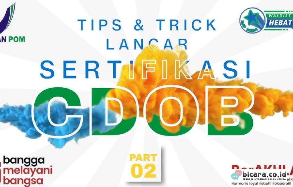 Sertifikasi CDOB