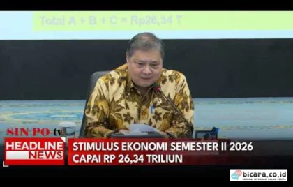 Stimulus Ekonomi Rp 26,34 Triliun