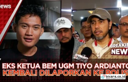 Tiyo Ardianto Dilaporkan Polisi