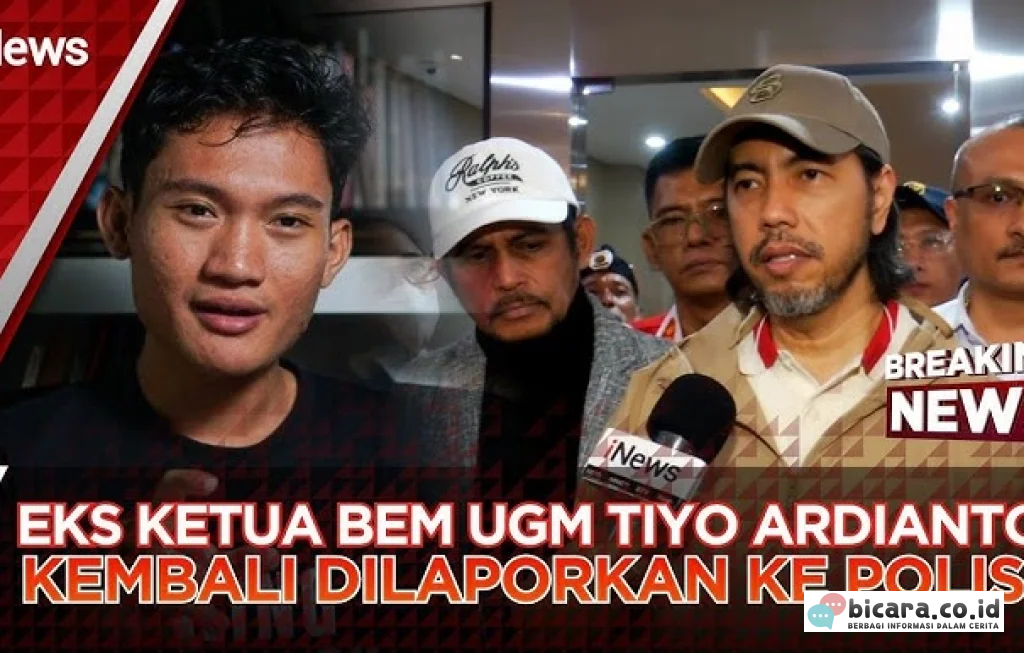 Tiyo Ardianto Dilaporkan Polisi