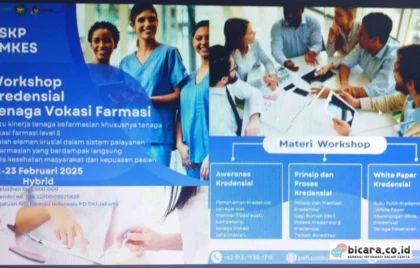 Workshop Kredensial Vokasi Farmasi