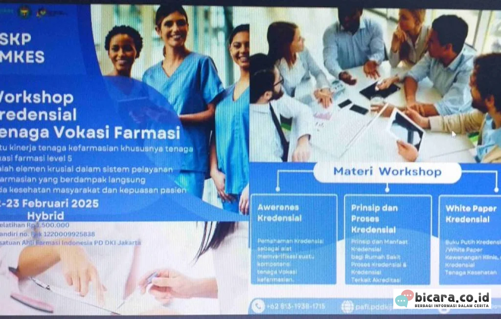 Workshop Kredensial Vokasi Farmasi