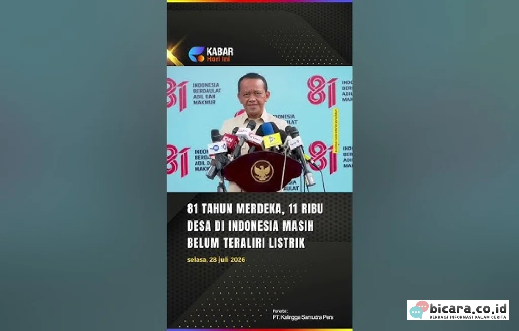 11 Ribu Desa Belum Teraliri Listrik