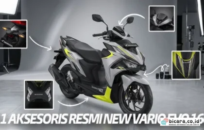 aksesori resmi Honda Vario Evo 160