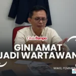 Bagja Hidayat Pemred Tempo