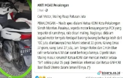 curi motor PCX