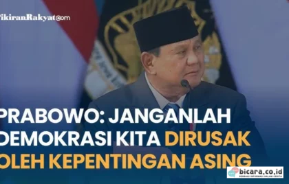 demokrasi dirusak asing