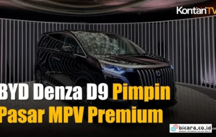 Denza D9 Pimpin Pasar